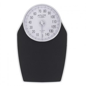 Adler | Mechanical Bathroom Scale | AD 8177 | Maximum weight (capacity) 150 kg | Accuracy 1000 g | Black